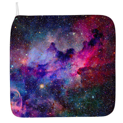 Colorful Nebula Galaxy Space Print Hand Towel