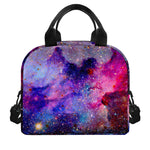 Colorful Nebula Galaxy Space Print Insulated Lunch Bag