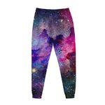 Colorful Nebula Galaxy Space Print Jogger Pants