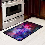 Colorful Nebula Galaxy Space Print Kitchen Mat