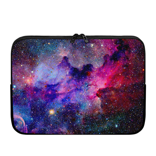 Colorful Nebula Galaxy Space Print Laptop Sleeve