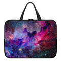 Colorful Nebula Galaxy Space Print Laptop Sleeve With Handle