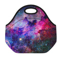 Colorful Nebula Galaxy Space Print Neoprene Lunch Bag