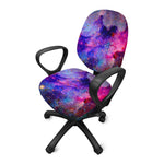Colorful Nebula Galaxy Space Print Office Chair Cover