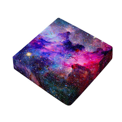 Colorful Nebula Galaxy Space Print Outdoor Seat Cushion Cover