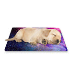 Colorful Nebula Galaxy Space Print Pet Cooling Mat Cover