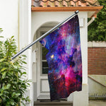 Colorful Nebula Galaxy Space Print Polyester Flag