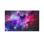 Colorful Nebula Galaxy Space Print Polyester Flag