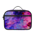 Colorful Nebula Galaxy Space Print Portable Lunch Bag