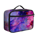 Colorful Nebula Galaxy Space Print Portable Lunch Bag