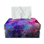 Colorful Nebula Galaxy Space Print Rectangle Tissue Box Cover