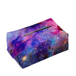 Colorful Nebula Galaxy Space Print Rectangle Tissue Box Cover