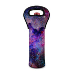 Colorful Nebula Galaxy Space Print Single Neoprene Wine Tote