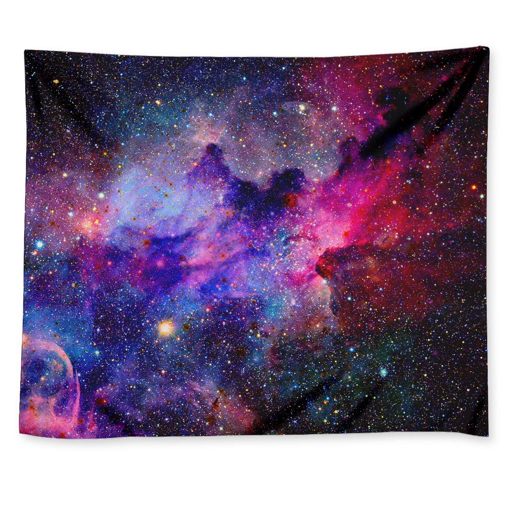 Colorful Nebula Galaxy Space Print Tapestry