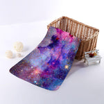 Colorful Nebula Galaxy Space Print Towel