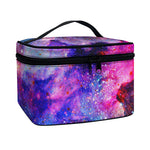 Colorful Nebula Galaxy Space Print Travel Makeup Bag