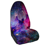 Colorful Nebula Galaxy Space Print Waterproof Car Seat Cover