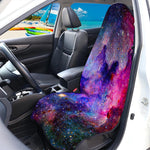 Colorful Nebula Galaxy Space Print Waterproof Car Seat Cover