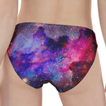 Colorful Nebula Galaxy Space Print Women's Panties