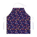 Colorful Origami Bird Pattern Print Adjustable Apron
