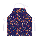 Colorful Origami Bird Pattern Print Adjustable Apron