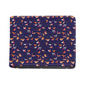 Colorful Origami Bird Pattern Print Bifold Wallet