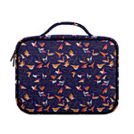 Colorful Origami Bird Pattern Print Briefcase Bible Bag