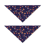 Colorful Origami Bird Pattern Print Dog Bandana