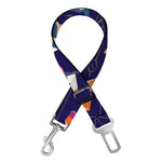Colorful Origami Bird Pattern Print Dog Seat Belt