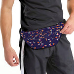 Colorful Origami Bird Pattern Print Fanny Pack