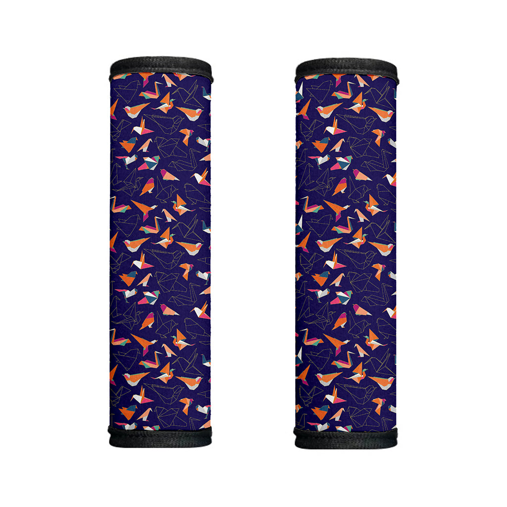 Colorful Origami Bird Pattern Print Handle Covers