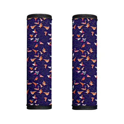 Colorful Origami Bird Pattern Print Handle Covers