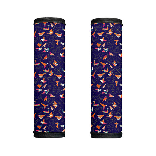 Colorful Origami Bird Pattern Print Handle Covers