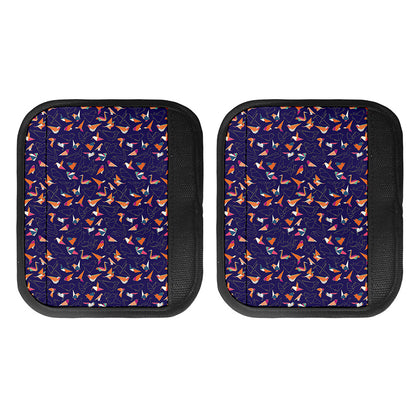 Colorful Origami Bird Pattern Print Handle Covers