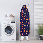 Colorful Origami Bird Pattern Print Ironing Board Cover