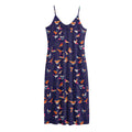 Colorful Origami Bird Pattern Print Jersey Midi Cami Dress