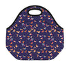 Colorful Origami Bird Pattern Print Neoprene Lunch Bag