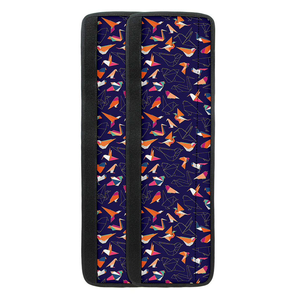 Colorful Origami Bird Pattern Print Refrigerator Handle Covers