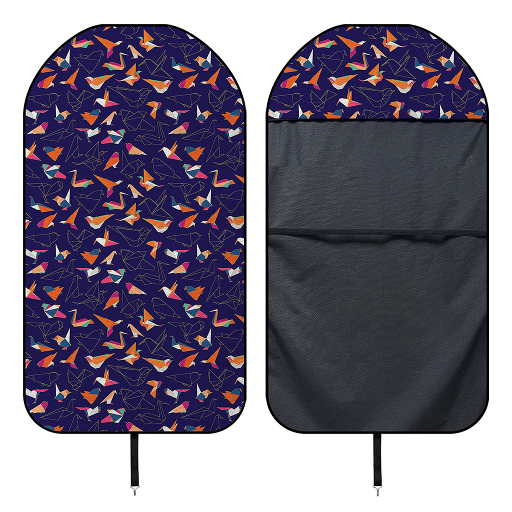 Colorful Origami Bird Pattern Print Waterproof Car Seat Cover