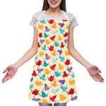 Colorful Origami Crane Pattern Print Adjustable Apron