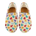 Colorful Origami Crane Pattern Print Casual Shoes