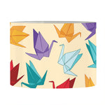 Colorful Origami Crane Pattern Print Drum Lamp Shade
