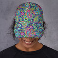 Colorful Paisley Pattern Print Baseball Cap