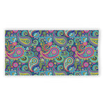 Colorful Paisley Pattern Print Beach Towel