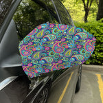 Colorful Paisley Pattern Print Car Side Mirror Covers