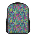 Colorful Paisley Pattern Print Casual Backpack