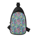 Colorful Paisley Pattern Print Sling Bag