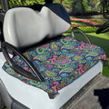 Colorful Paisley Pattern Print Golf Cart Seat Cover