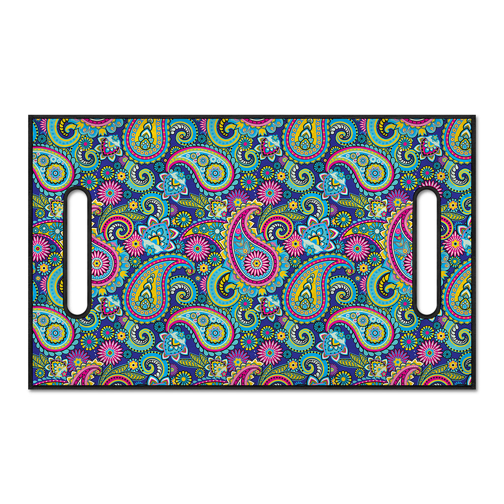 Colorful Paisley Pattern Print Golf Cart Seat Cover