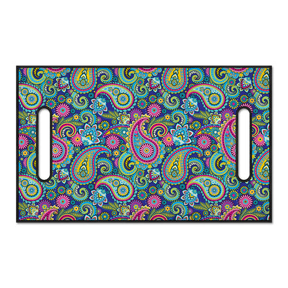 Colorful Paisley Pattern Print Golf Cart Seat Cover